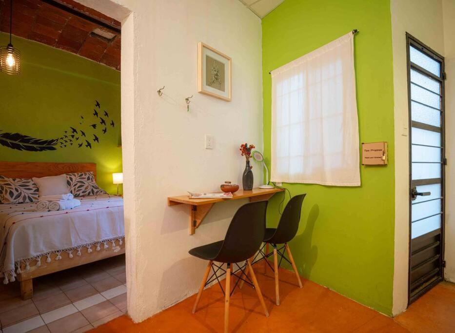 Chill Green Beautiful Downtown Area Tv Good Wifi Oaxaca ภายนอก รูปภาพ